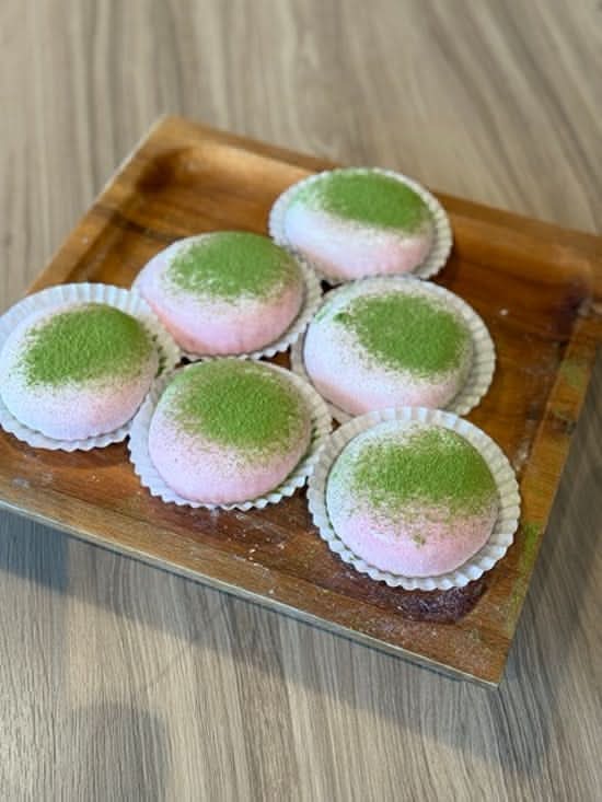 Strawberry Matcha Daifuku