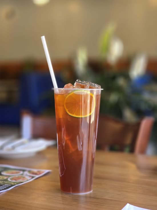 Thai Lemon Tea (24oz)