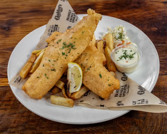 Beer Battered Fish & Chips