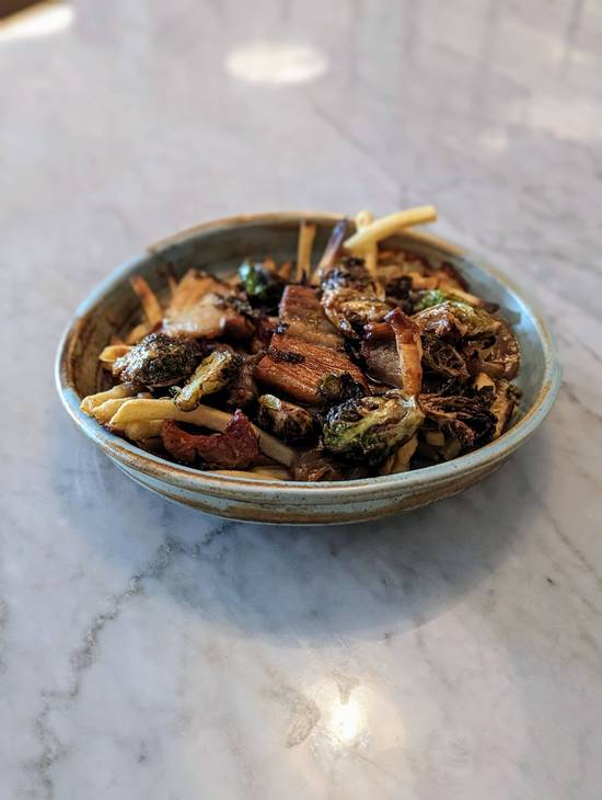 Bulgogi Pork Belly Poutine