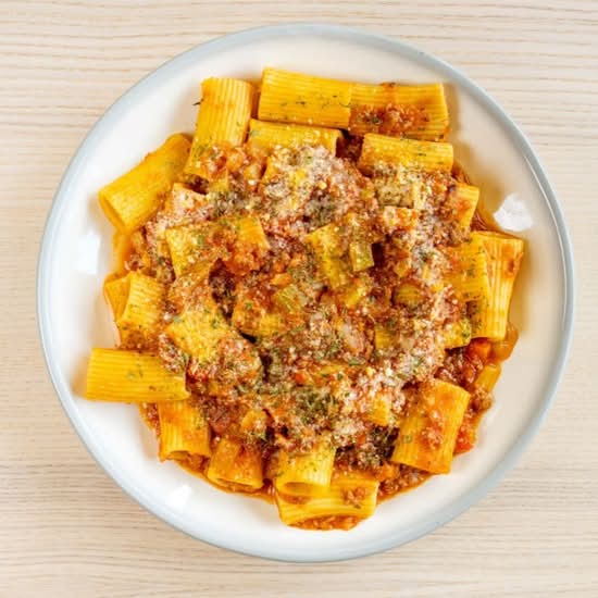 Classic Rigatoni Bolognese
