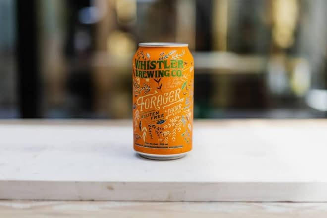 Whistler Forager Gluten-Friendly Lager, 330 ml Canned Beer (5.0%25 ABV)