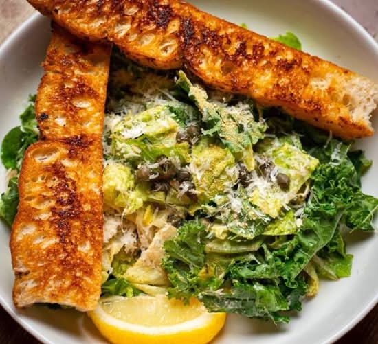Kale and Romaine Caesar ◊‡