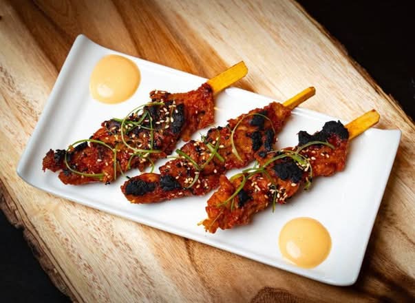 Korean Fried Chikkin Skewers ‡
