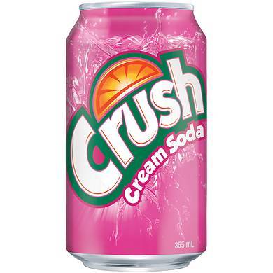 CRUSH Cream Soda can (355 mL)
