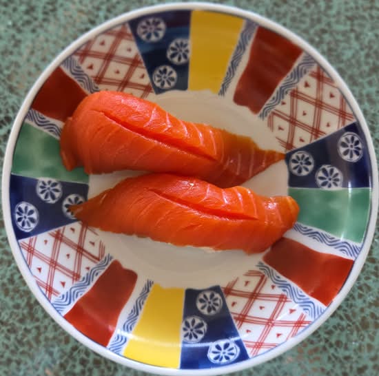 Wild Sockeye Salmon Nigiri (2pcs)