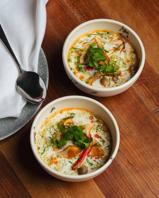 Tom Kha Coconut Mushroom Soup