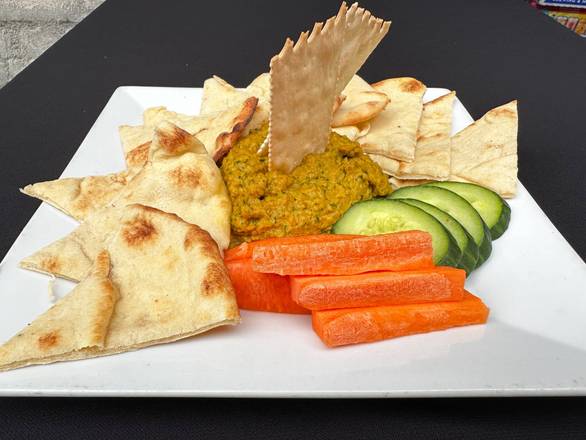 Hummus and Naan