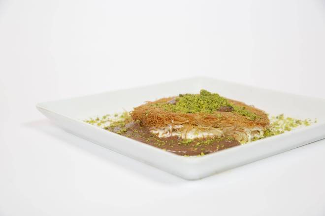 Kunafa Ashta with nutella