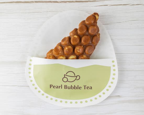 Golden Bubble Waffle