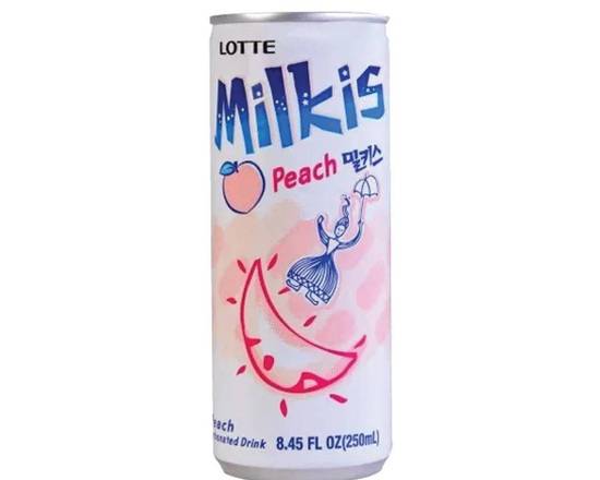 Milkis à la pêche 250ml / Milkis peach 250ml