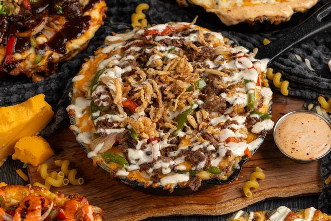 Philly Cheese Steak Mac