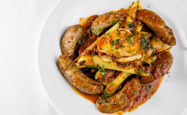 Peperoni Ungherese alla Rustica (Joe's Sausage & Peppers)