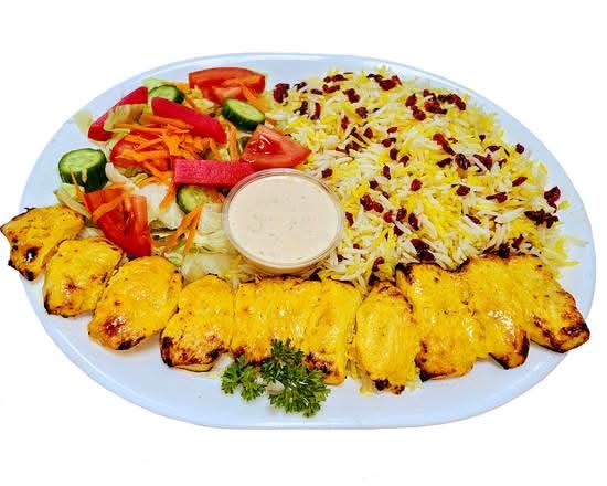 Royal Chicken (Barberry-mixed with Chicken Kebab)