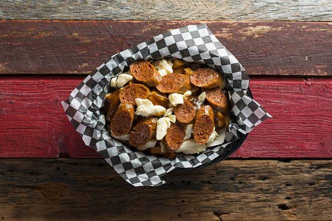 Poutine Aux Saucisses - Grand
