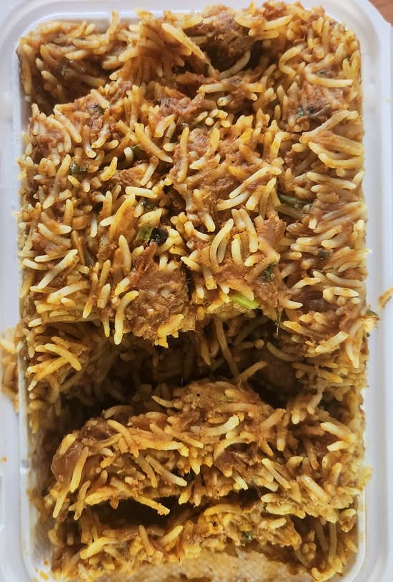 Biryani de l'agneau / Lamb Biryani