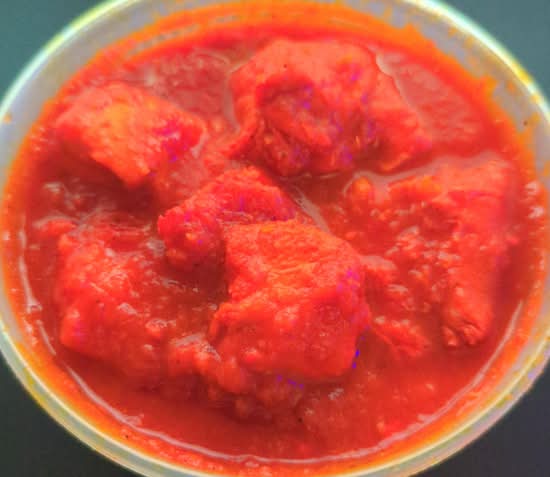 Poulet vindaloo / Chicken Vindaloo