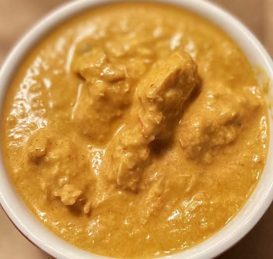 Poulet korma / Chicken korma