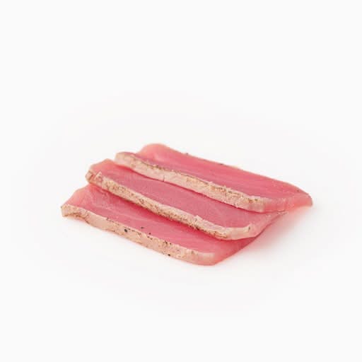 Sashimis thon tataki / Tuna Tataki Sashimi