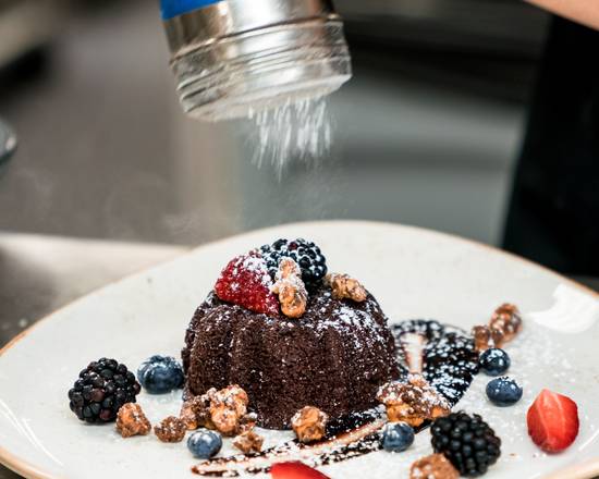 Warm Chocolate Molten Lava Cake
