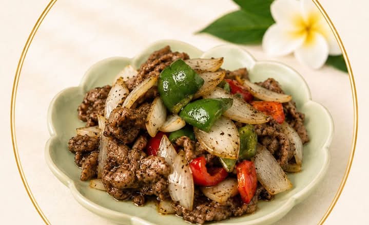 Black Pepper Sauce Saute