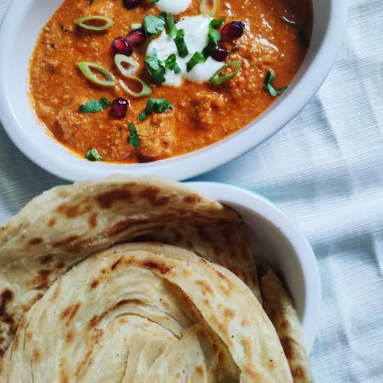Plain Paratha (Indian Flatbread)