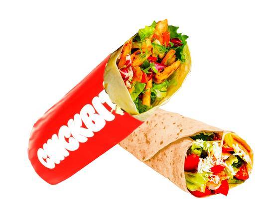 Jerk chicken wrap