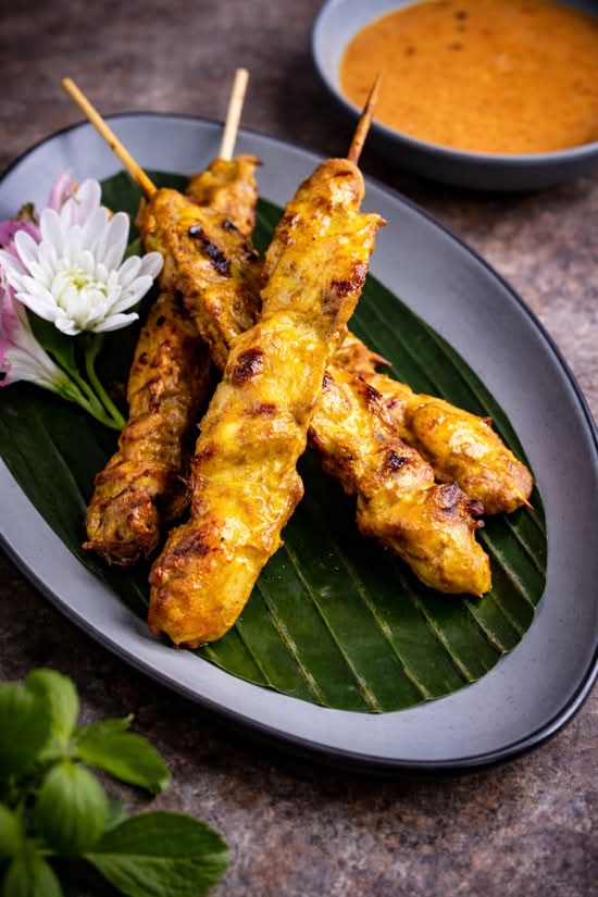 Chicken Satay (4 skewers)