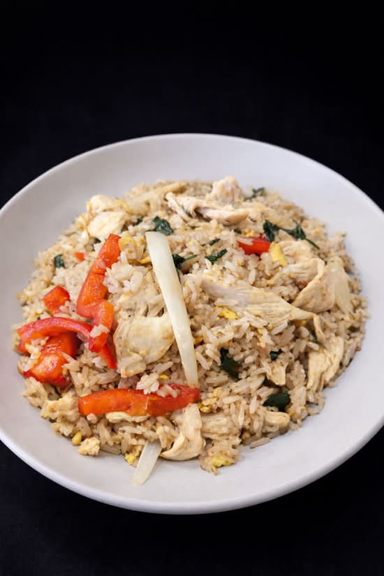 Khao Pad Ka Prao (Basil Fried Rice)