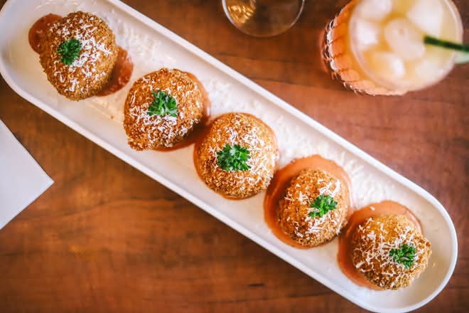 Jollof Rice Arancini