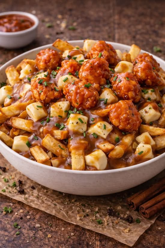 Buffalo Chicken Poutine
