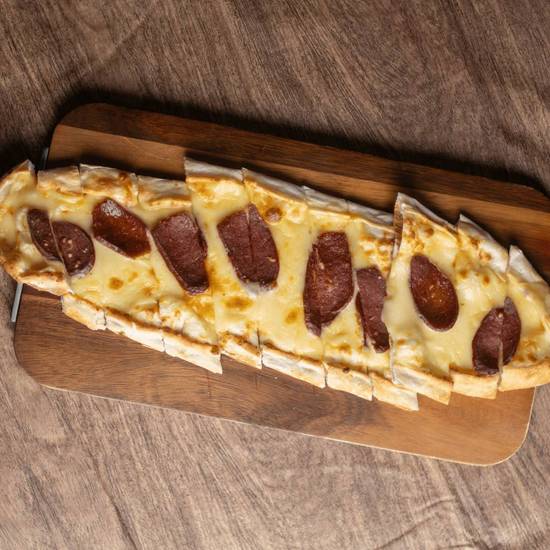 Pide with Mozzarella Cheese & Sujuk