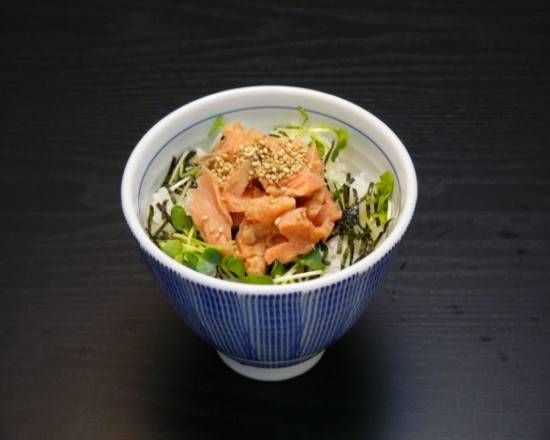 Grilled Salmon Gohan