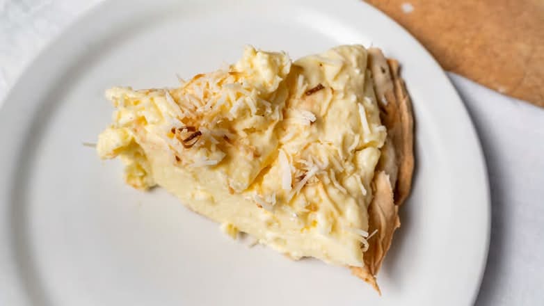 Coconut Pie / Tarte à la noix de coco