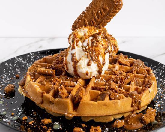 Lotus Biscoff-Waffle Up