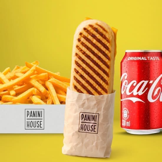 Trio Panini Poulet, Frites, Boisson