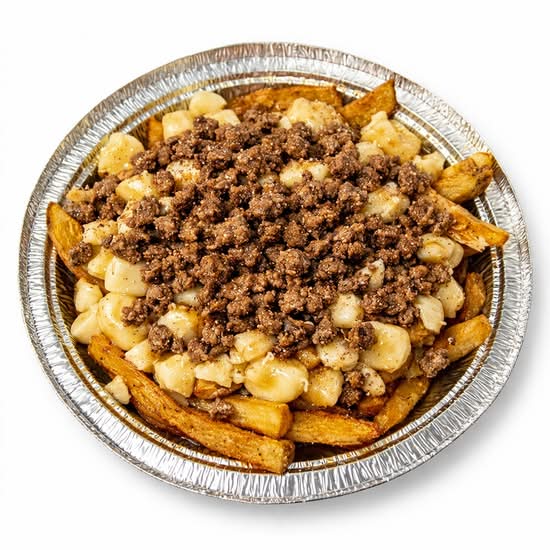 Poutine viande hachée épicée