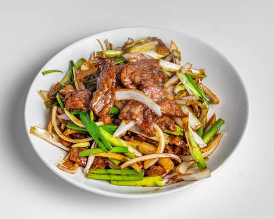 Ginger Beef with Green Onion