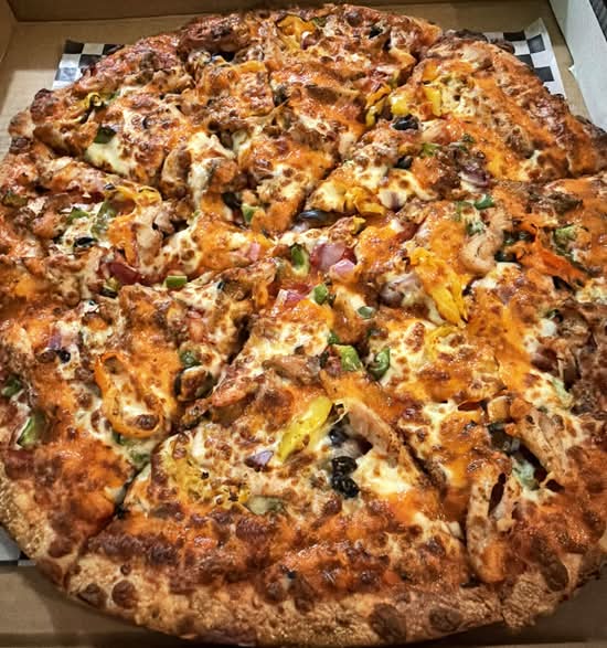 Peri Peri Chicken Pizza