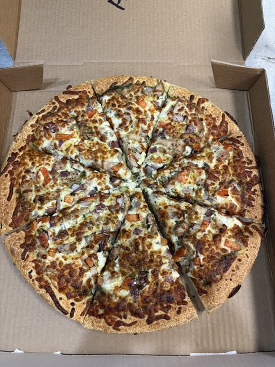 Pesto Chicken Pizza