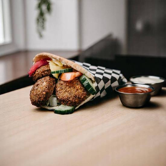 Large Falafel Wrap