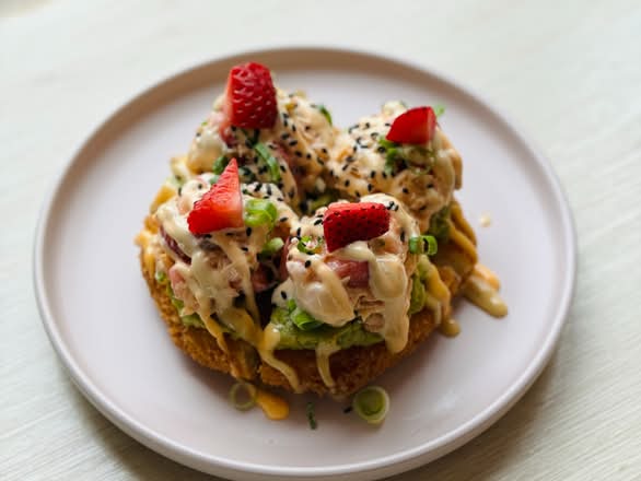 PIZZA trois saumons et fraises