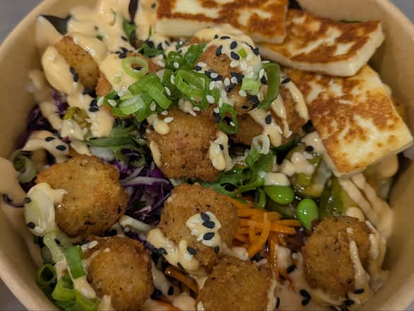 POKE tofu frit aux épices