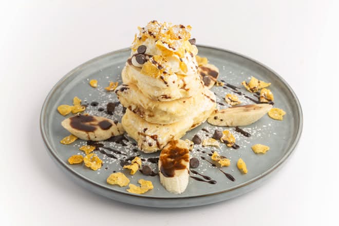 Chocolate Chip and Banana Pancakes