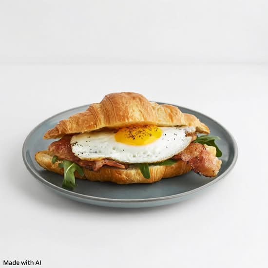 Bacon & Egg Croissant
