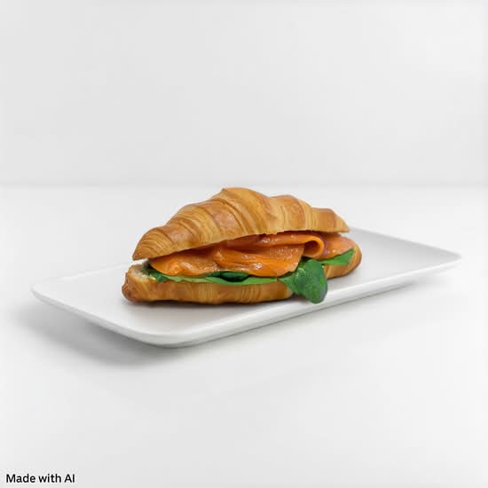 Smoked Salmon Croissant