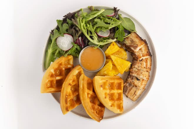 Pork Belly and Waffles