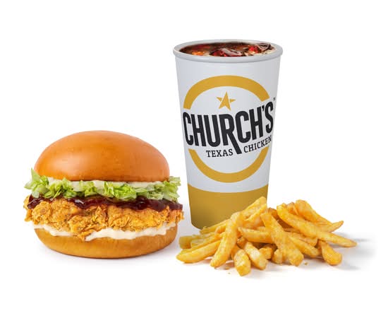 Texas BBQ Chicken Sandwich Combo
