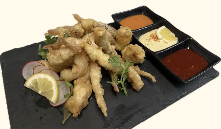 Deep Fried Squid Legs