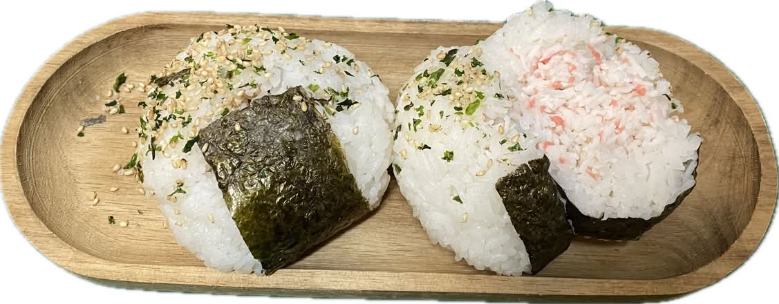 Imitation Crab Meat Onigiri